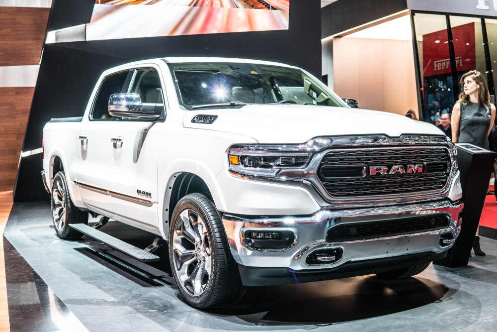 2019 RAM 1500 at 88th Geneva International Motor Show_shutterstock 1781887976