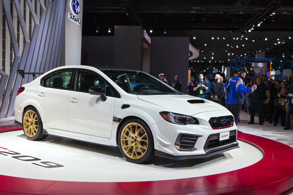 2020 Subaru WRX STI_shutterstock 1292346817