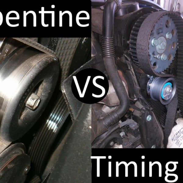 Serpentine Belt vs. Timing Belt Understanding Their Roles and