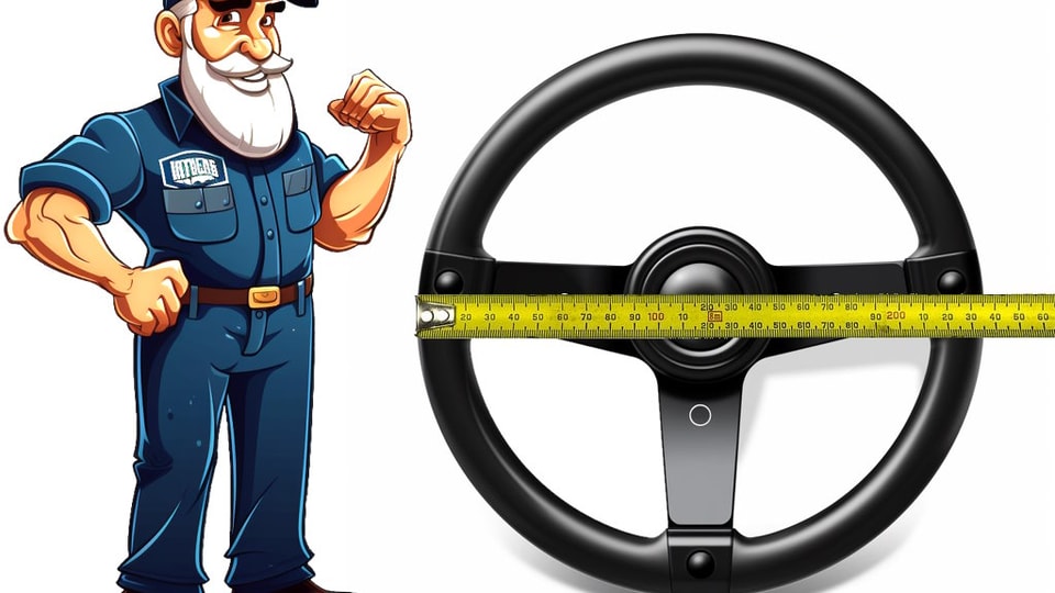 Grand marquis shop steering wheel size