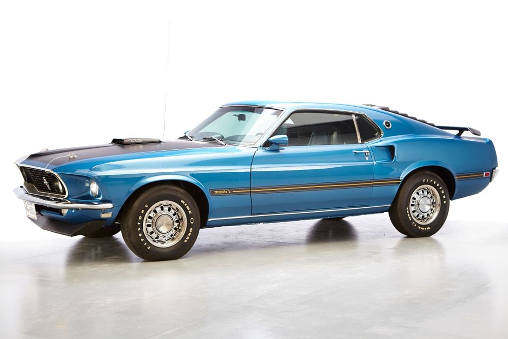 1969 Ford Mustang Mach 1 Muscle Car