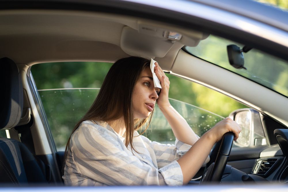 Driving a car with malfunction AC can be very uncomfortable.