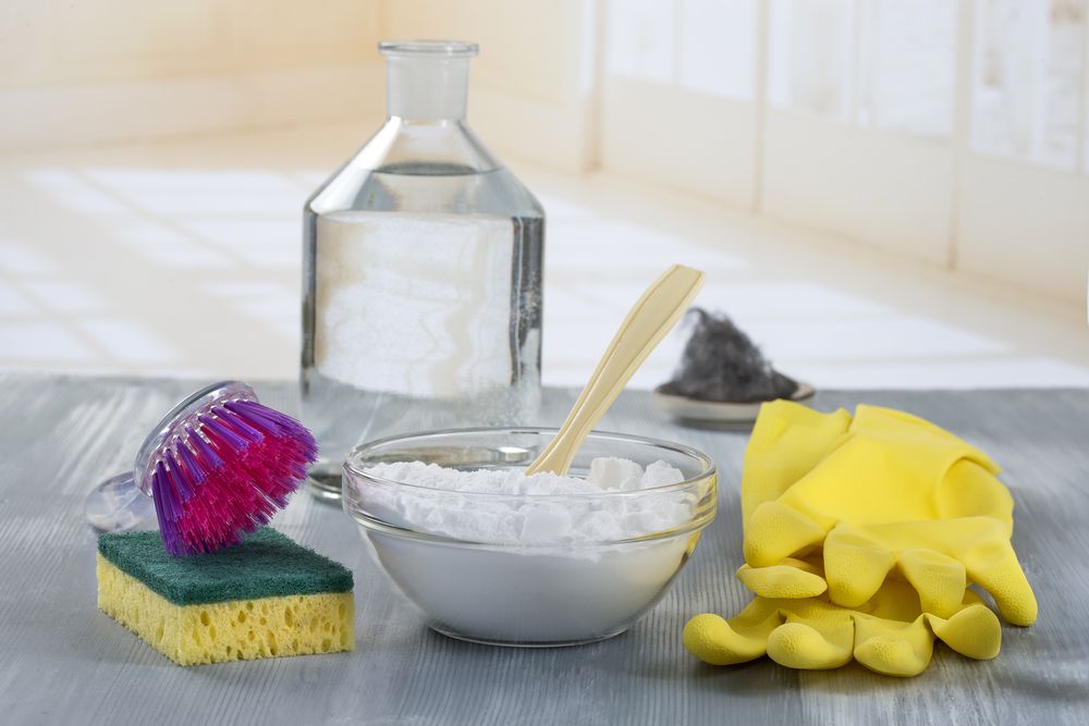 Baking soda can clean mold in your car.