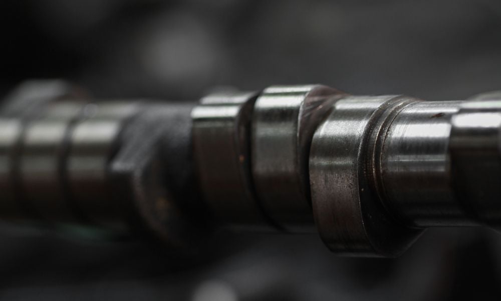 Camshafts can wear or get damaged without proper lubrication.