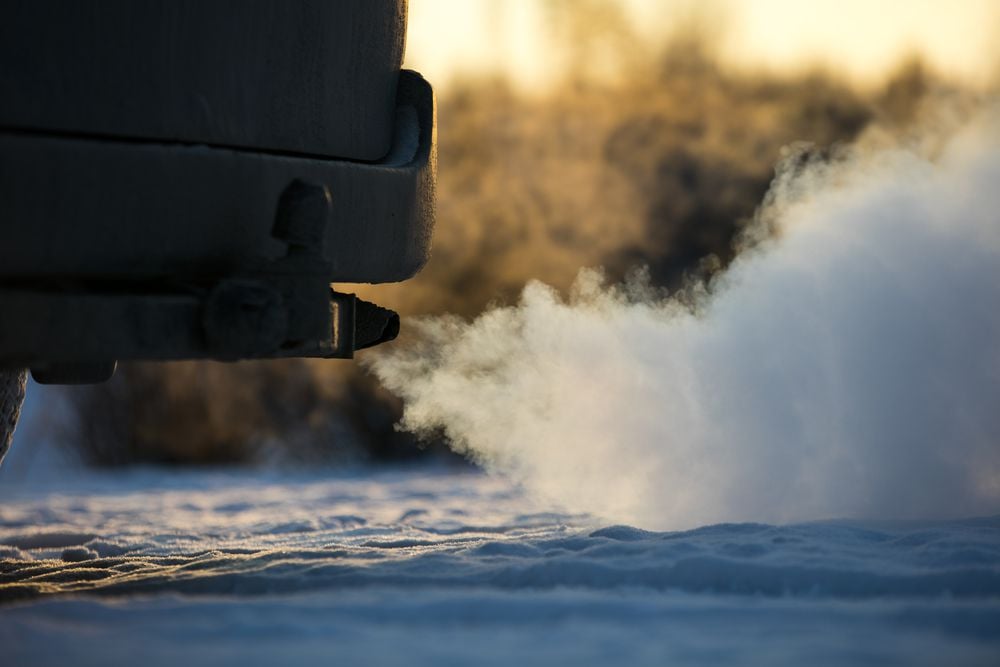 Car idling high on cold startup