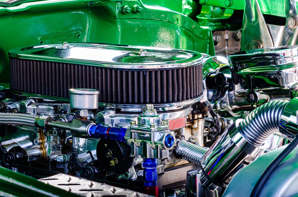 Carburetor can cause backfires if they are not tuned properly.