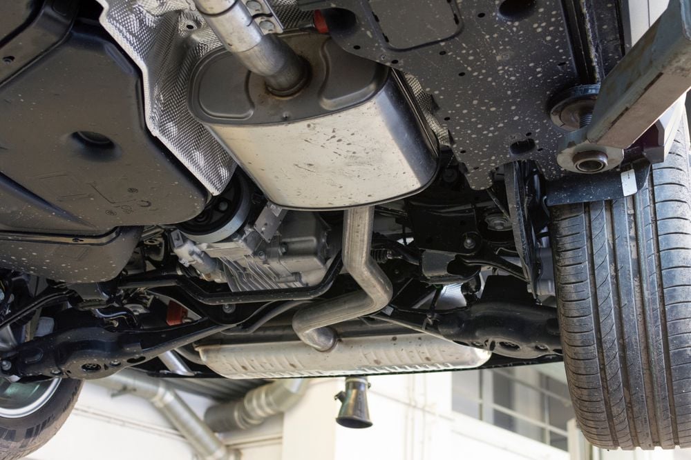Catalytic converters may experience high temperatures.