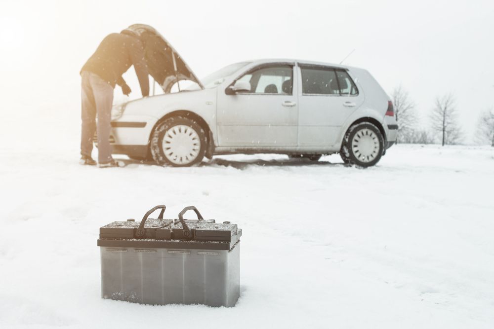 Dead battery in cold weather