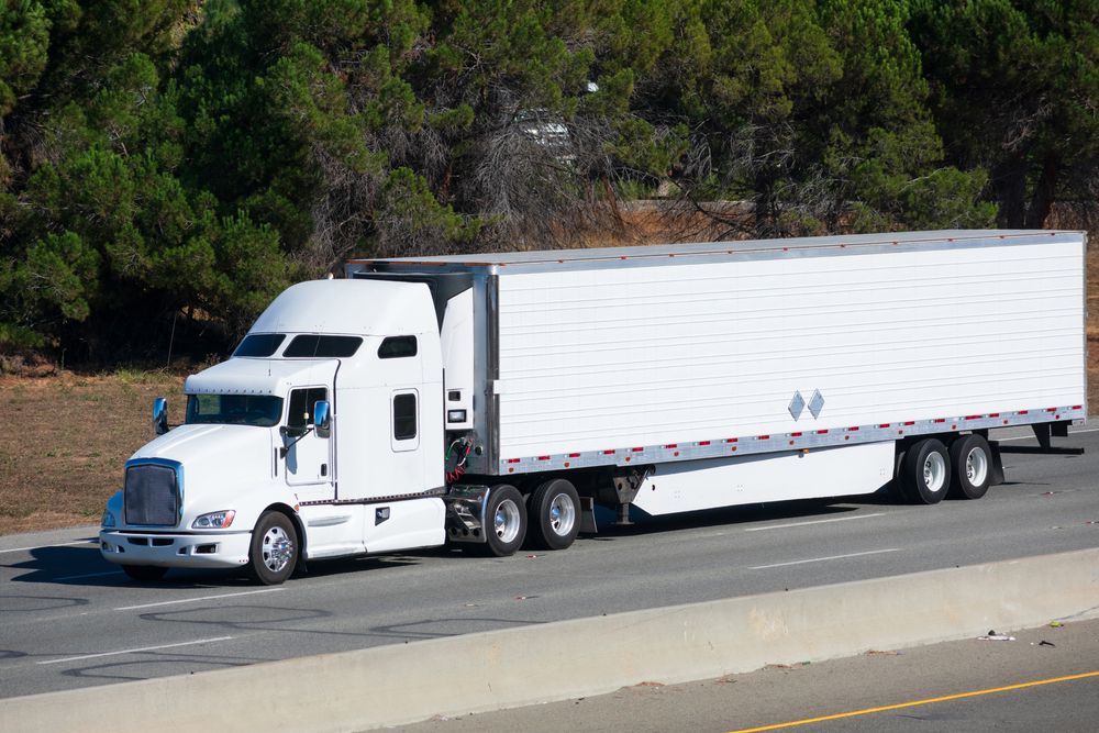 Example of an eighteen wheeler