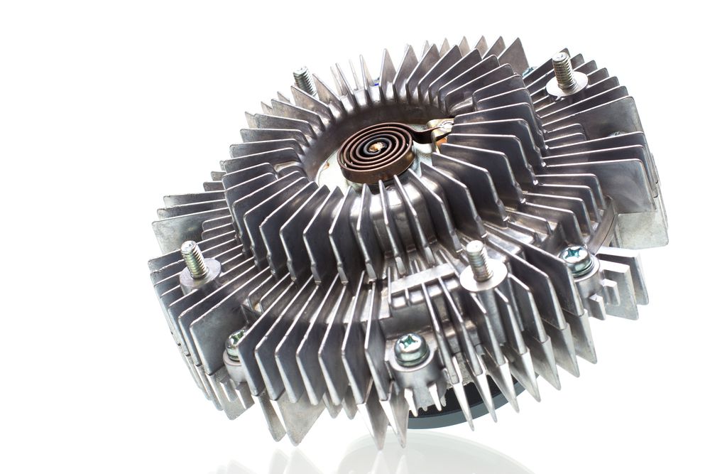 Engine cooling fan clutch