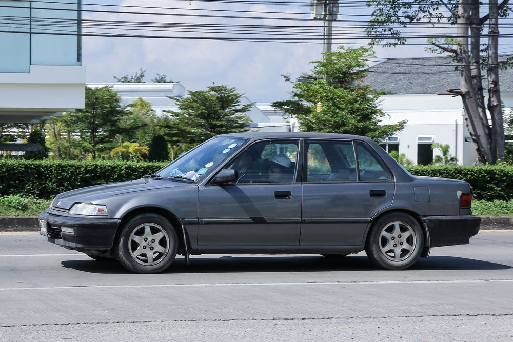 A high mileage Honda Accord