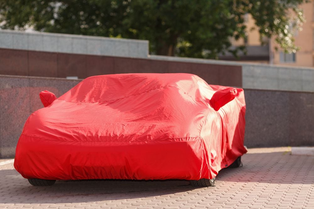 High-quality custom fitted car cover