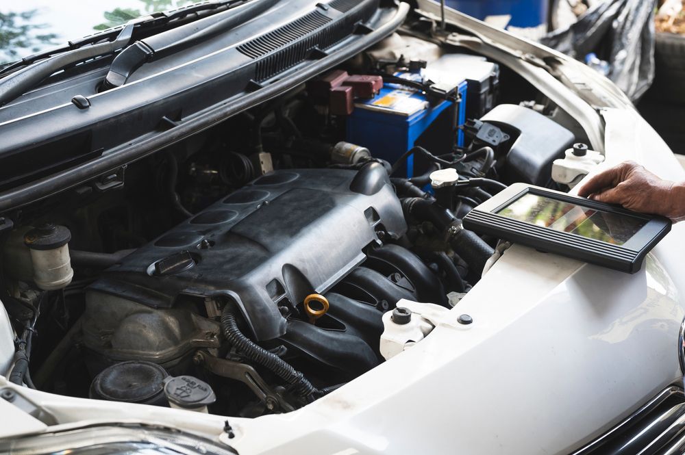 OBD test by a mechanic