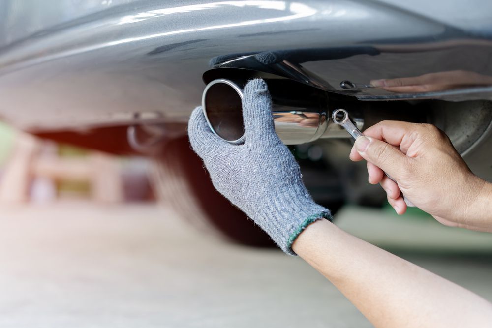 An exhaust tip can make your car louder