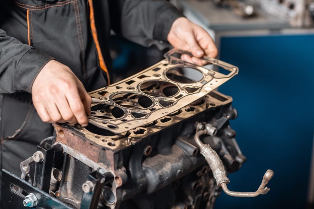 Replacing a head gasket is usually very expensive.