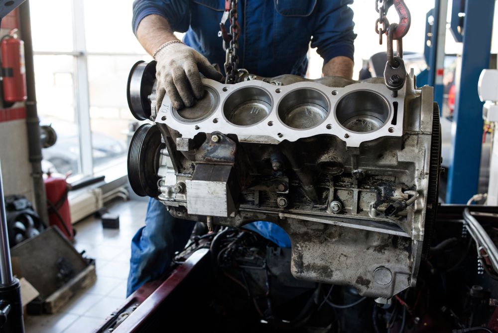Replacing a V8 engine