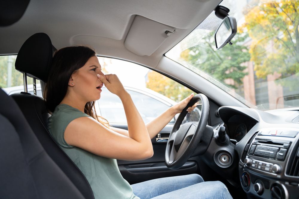 Car mold can cause a runny nose.