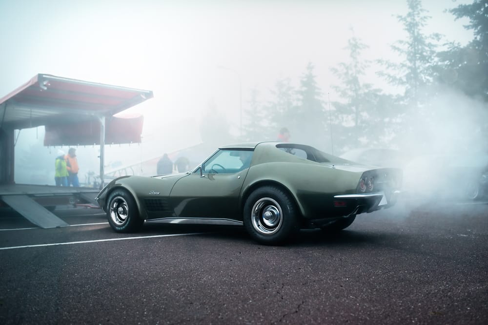 Straight pipe exhaust is often found on older muscle cars.