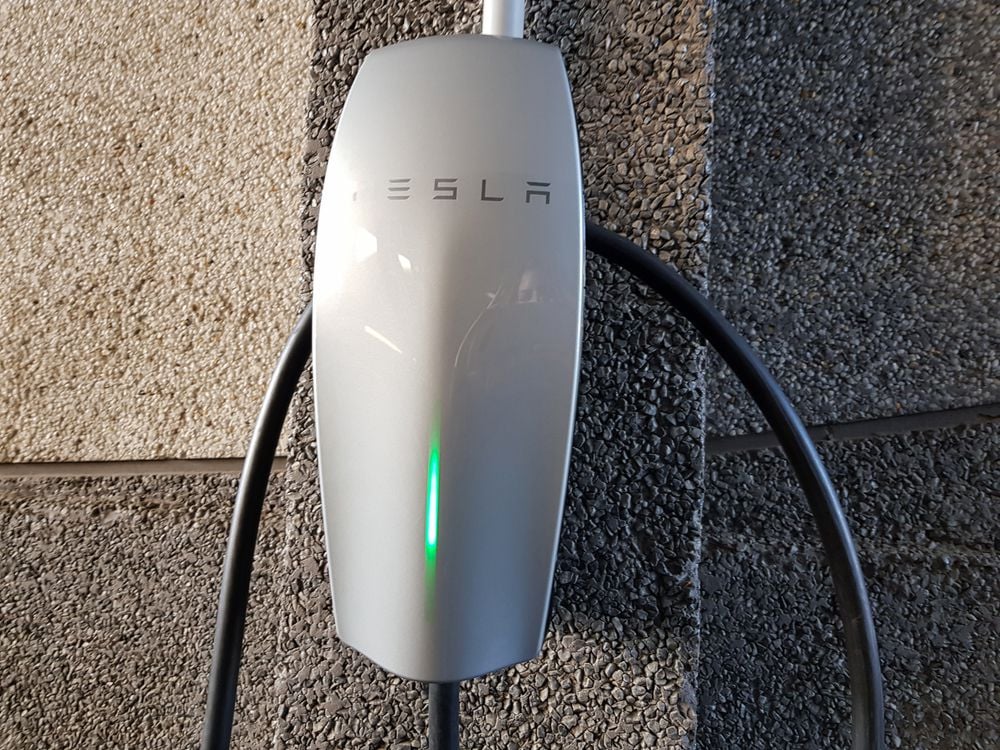 Tesla wall connector