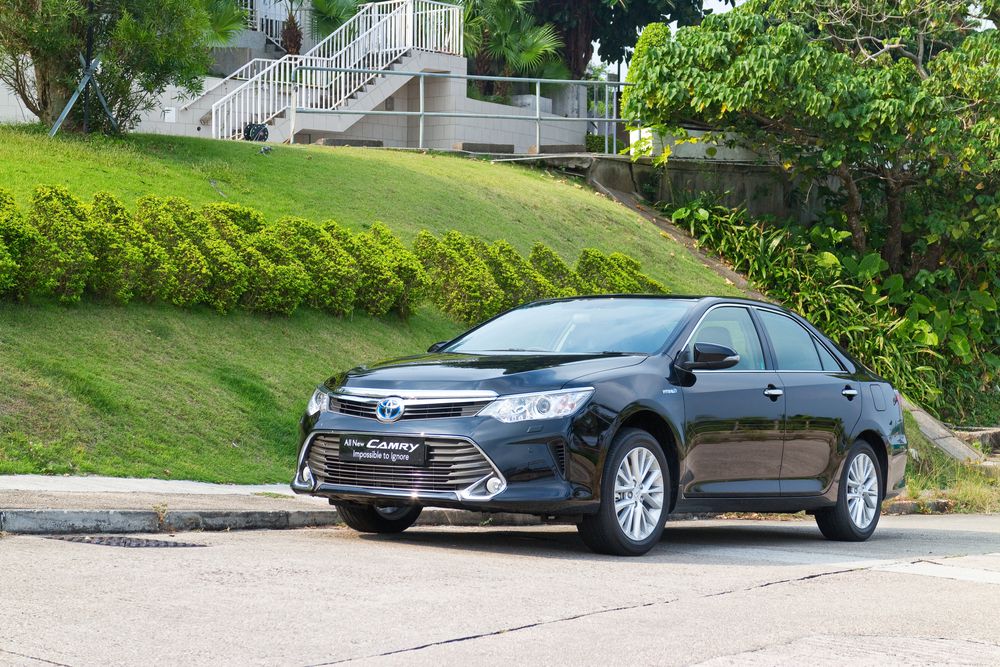 Toyota Camry for sleeping