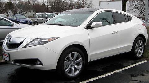 White 2010 Acura ZDX