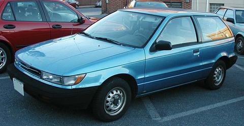 1989-1992 Dodge Colt hatchback