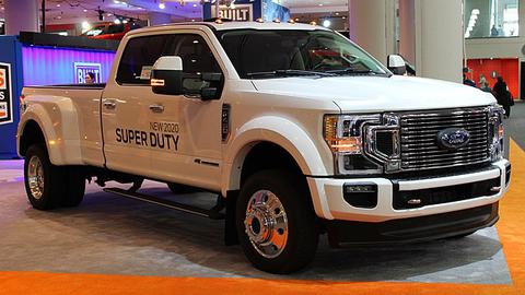 2020 Ford F-450 Limited Super Duty with Powerstroke Turbo Diesel