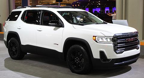 2020 White GMC Acadia