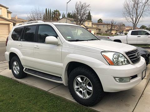 Pearl White 2007 Lexus GX470