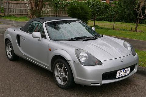 2002 Toyota MR2 Spyder convertible