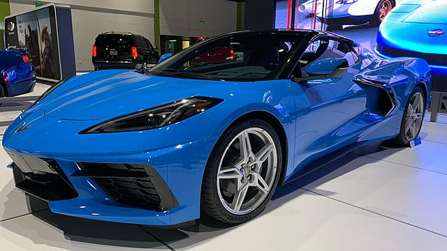 Blue 2020 Chevrolet Corvette